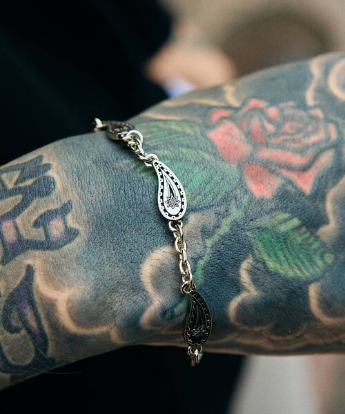 Subciety(サブサエティ)の「Paisley chain bracelet(ブレスレット・メンズ・シルバー・FREE)」の18枚目の写真