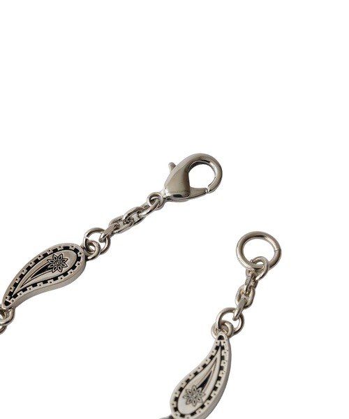 Subciety（サブサエティ）の「Paisley chain bracelet（ブレスレット・メンズ・シルバー・FREE）」の2枚目の写真