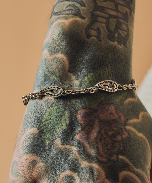 Subciety（サブサエティ）の「Paisley chain bracelet（ブレスレット・メンズ・シルバー・FREE）」の15枚目の写真