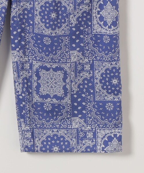 SHIPS any(シップス エニィ)の「SHIPS any:〈洗濯機可能〉バンダナ プリント イージー ワイド パンツ(デニムパンツ・レディース・ブラック/ブルー・ONE SIZE)」の17枚目の写真