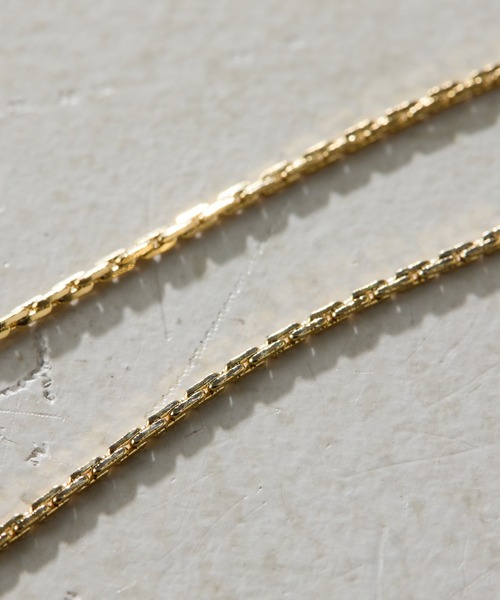 COLLAGE GALLARDAGALANTE（コラージュガリャルダガランテ）の「PAPILLONNER/天然石Y字ネックレス（ネックレス・レディース・シルバー/ゴールド・FREE）」の3枚目の写真