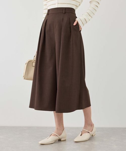 セール】カナパ ガウチョパンツ/セットアップ対応・UV・抗菌防臭・接触