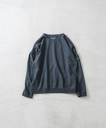 quadro（クオドロ）の「BDドライ度詰め天竺長袖クルーネックプルオーバー（Tシャツ/カットソー）」