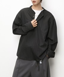 TOBEE（トゥビー）の「【TOBEE】ヘンリーネック 長袖 シンプル シャツ（シャツ/ブラウス）」