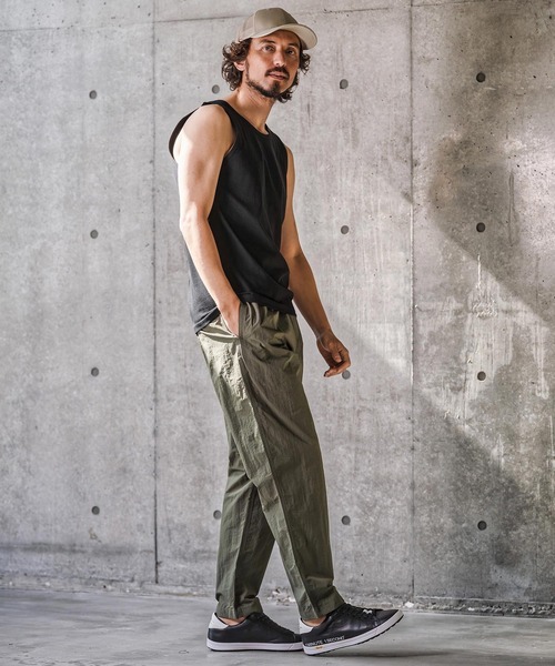 1minute 1second(ワンミニットワンセカンド)の「mta605-heart patch tank top タンクトップ(1M26N190)(タンクトップ・メンズ・ホワイト/ブラック・XL/L/M)」の16枚目の写真