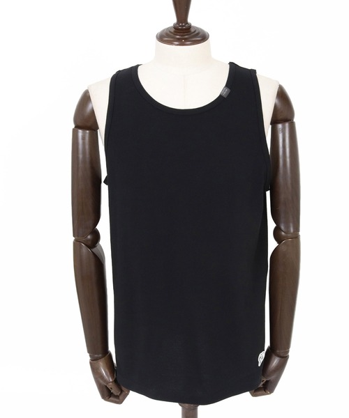 1minute 1second(ワンミニットワンセカンド)の「mta605-heart patch tank top タンクトップ(1M26N190)(タンクトップ・メンズ・ホワイト/ブラック・XL/L/M)」の5枚目の写真