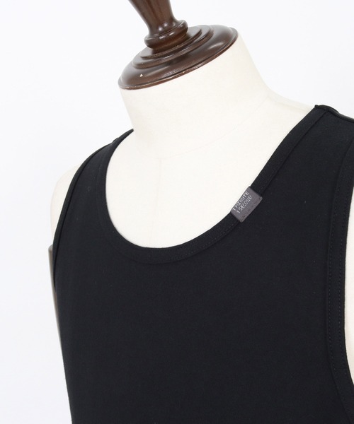 1minute 1second(ワンミニットワンセカンド)の「mta605-heart patch tank top タンクトップ(1M26N190)(タンクトップ・メンズ・ホワイト/ブラック・XL/L/M)」の7枚目の写真