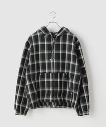 JOINT WORKS | ドビーチェック ビックシルエット フーディー / Dobby BigCheck Hooded(ブルゾン)