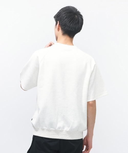 CONVERSE（コンバース）の「コンバース  CV ARCH LOGO SS SW TOP M アーチロゴショートスリーブスウェットトップス（スウェット・メンズ・ペールイエロー/サックスブルー/アイボリー/ブラック・M/L/LL）」の18枚目の写真