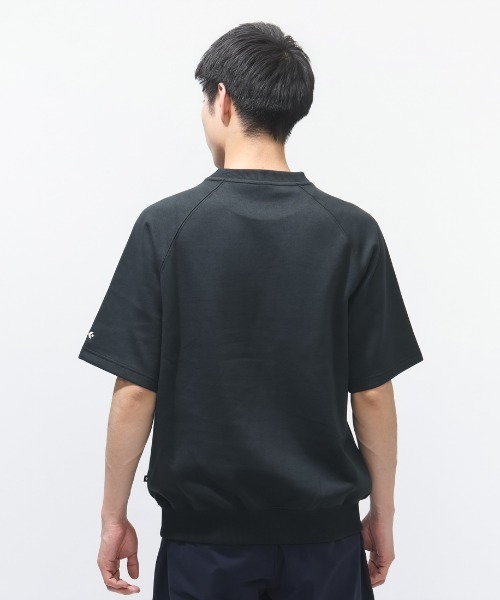 CONVERSE（コンバース）の「コンバース  CV ARCH LOGO SS SW TOP M アーチロゴショートスリーブスウェットトップス（スウェット・メンズ・ペールイエロー/サックスブルー/アイボリー/ブラック・M/L/LL）」の14枚目の写真