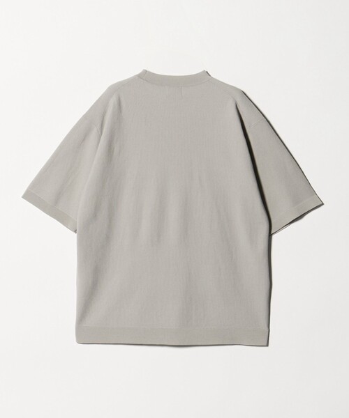 green label relaxing（グリーンレーベルリラクシング）の「コットンナイロン リンクス クルーネック ショートスリーブ ニット -ウォッシャブル-（ニット/セーター・メンズ・ブラック/ライム/ライトグレー・M/L/S/XL）」の11枚目の写真