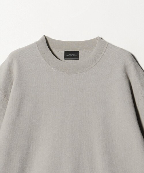 green label relaxing（グリーンレーベルリラクシング）の「コットンナイロン リンクス クルーネック ショートスリーブ ニット -ウォッシャブル-（ニット/セーター・メンズ・ブラック/ライム/ライトグレー・M/L/S/XL）」の12枚目の写真