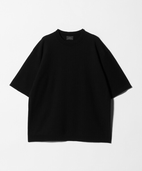 green label relaxing（グリーンレーベルリラクシング）の「コットンナイロン リンクス クルーネック ショートスリーブ ニット -ウォッシャブル-（ニット/セーター・メンズ・ブラック/ライム/ライトグレー・M/L/S/XL）」の18枚目の写真