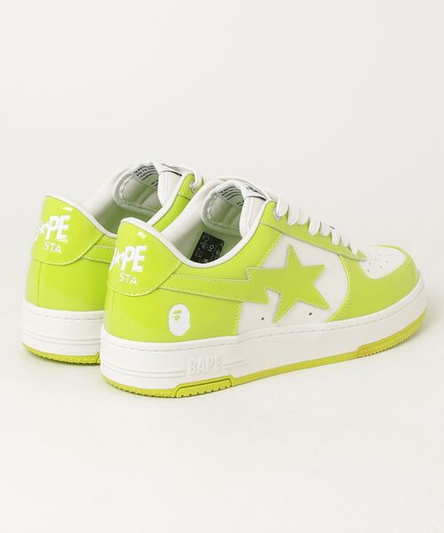 A BATHING APE（アベイシングエイプ）の「BAPE STA #1（スニーカー・メンズ・ブラック/ピンク/グリーン・7/10/9/9.5/12/11/8/8.5/13）」の16枚目の写真