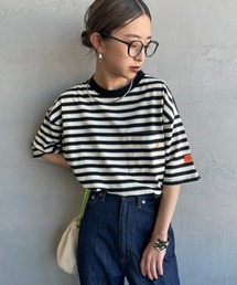 UNIVERSAL OVERALL（ユニバーサルオーバーオール）の「[UNIVERSAL OVERALL ユニバーサルオーバーオール] 別注 ワイドシルエット ポケットTシャツ【追加】（Tシャツ/カットソー）」