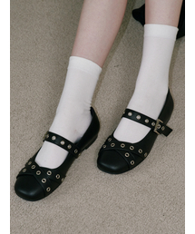 FORRR | Big Eyelet Strap Maryjane Black(スニーカー)