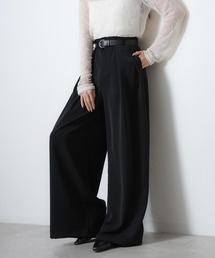 Riberry | 2タックワイドパンツ(スラックス)