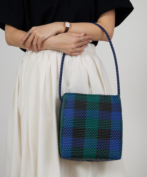 セール】OJO DE MEX/オホデメックス Plastico Cago Tote - shoulder