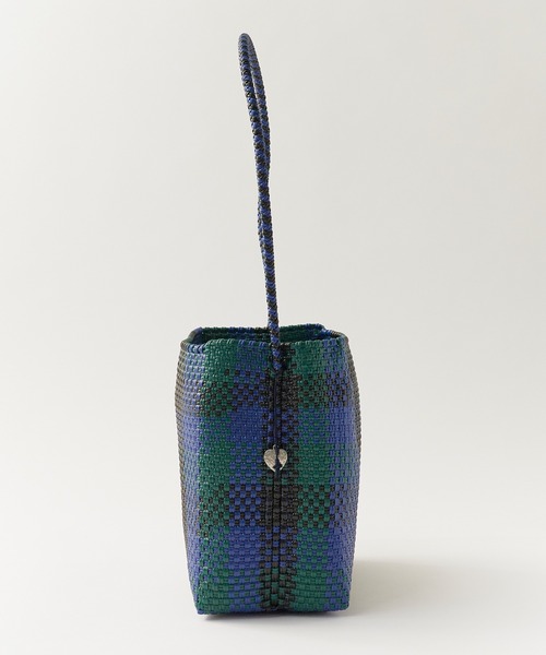 OJO DE MEX(オホデメックス)の「OJO DE MEX/オホデメックス Plastico Cago Tote - shoulder - かごバッグ バケットバッグ バスケット スクエア メルカドバッグ 秋 秋服 2026年秋冬(ショルダーバッグ・レディース・ブラック系その他/その他・FREE)」の7枚目の写真