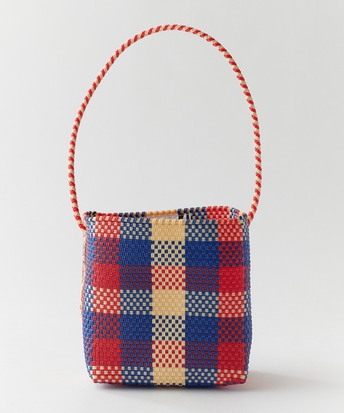 OJO DE MEX(オホデメックス)の「OJO DE MEX/オホデメックス Plastico Cago Tote - shoulder - かごバッグ バケットバッグ バスケット スクエア メルカドバッグ 秋 秋服 2026年秋冬(ショルダーバッグ・レディース・ブラック系その他/その他・FREE)」の15枚目の写真