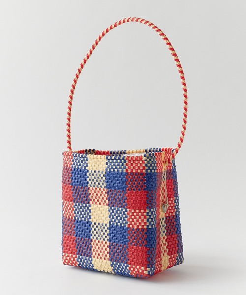 OJO DE MEX(オホデメックス)の「OJO DE MEX/オホデメックス Plastico Cago Tote - shoulder - かごバッグ バケットバッグ バスケット スクエア メルカドバッグ 秋 秋服 2026年秋冬(ショルダーバッグ・レディース・ブラック系その他/その他・FREE)」の16枚目の写真