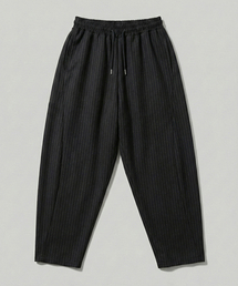 CHICKS（チックス）の「カーブストライプバルーンバンディングスラックスブラック（スラックス）」