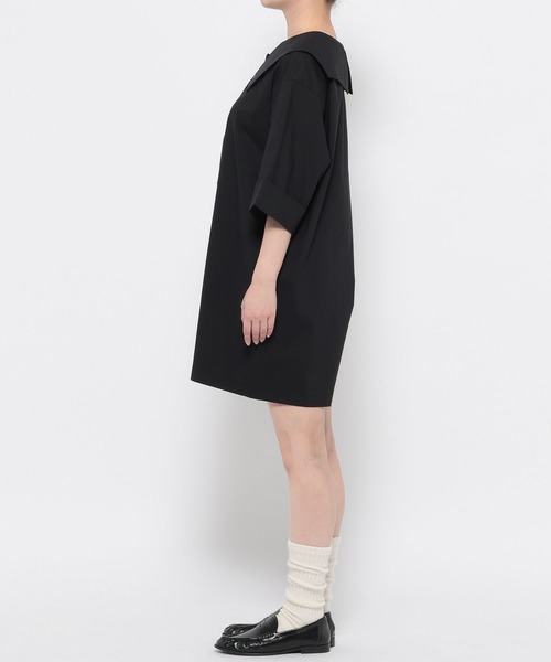 LOWRYS FARM（ローリーズファーム）の「ＢＩＧカラーロンパース 661794（つなぎ/オールインワン・レディース・ブラック/グレー/ベージュ・FREE）」の4枚目の写真