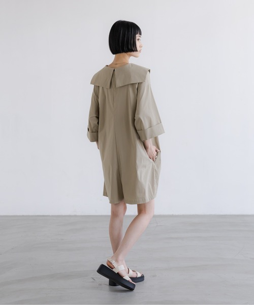 LOWRYS FARM（ローリーズファーム）の「ＢＩＧカラーロンパース 661794（つなぎ/オールインワン・レディース・ブラック/グレー/ベージュ・FREE）」の21枚目の写真