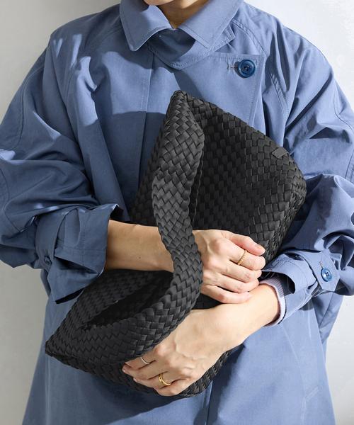 IENA（イエナ）の「NAGHEDI/ナゲディ Nomad Medium Hobo トートバッグ SN04023LD（トートバッグ・レディース・ブラック・FREE）」の3枚目の写真