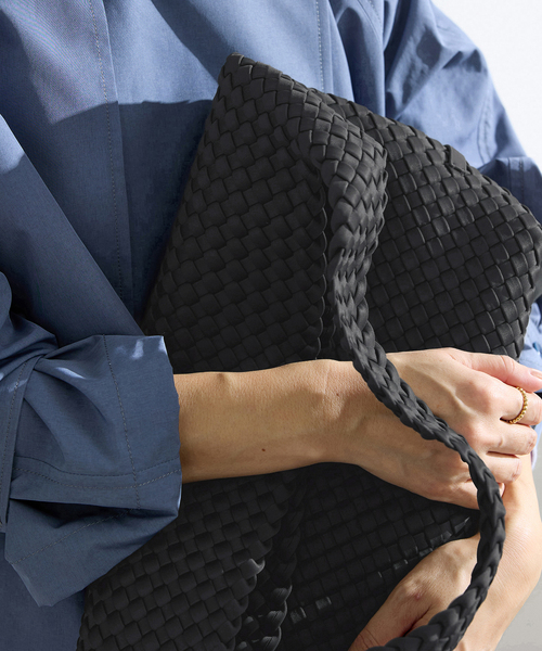 IENA（イエナ）の「NAGHEDI/ナゲディ Nomad Medium Hobo トートバッグ SN04023LD（トートバッグ・レディース・ブラック・FREE）」の5枚目の写真