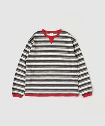 B.C STOCK（ベーセーストック）の「FORHUS カラーマルチボーダー（Tシャツ/カットソー）」