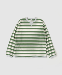 B.C STOCK（ベーセーストック）の「FORHUS カラーマルチボーダー（Tシャツ/カットソー）」