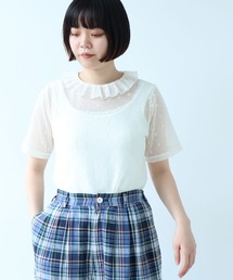 bulle de savon｜ビュルデサボンのトップス（ドット柄）通販 - ZOZOTOWN
