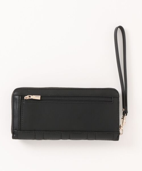 Guess（ゲス）の「【GUESS】ゲス　LARGE ZIPAROUND　ラウンドファスナー長財布（財布・レディース・ピンク系1/ホワイト系1/ブラック系2/ベージュ系1/ブラック系1/ブラック系3/グレー系1/アイボリー系1/ホワイト系2・FREE）」の12枚目の写真