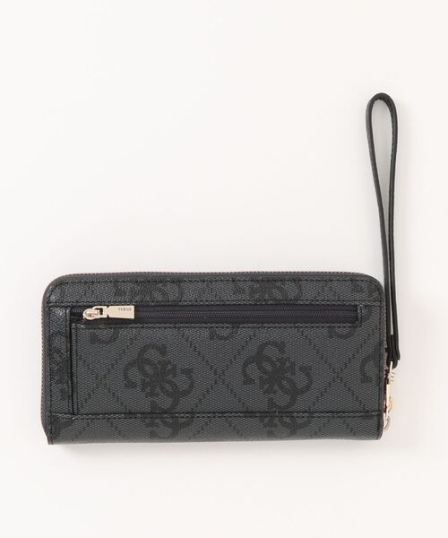 Guess（ゲス）の「【GUESS】ゲス　LARGE ZIPAROUND　ラウンドファスナー長財布（財布・レディース・ピンク系1/ホワイト系1/ブラック系2/ベージュ系1/ブラック系1/ブラック系3/グレー系1/アイボリー系1/ホワイト系2・FREE）」の11枚目の写真