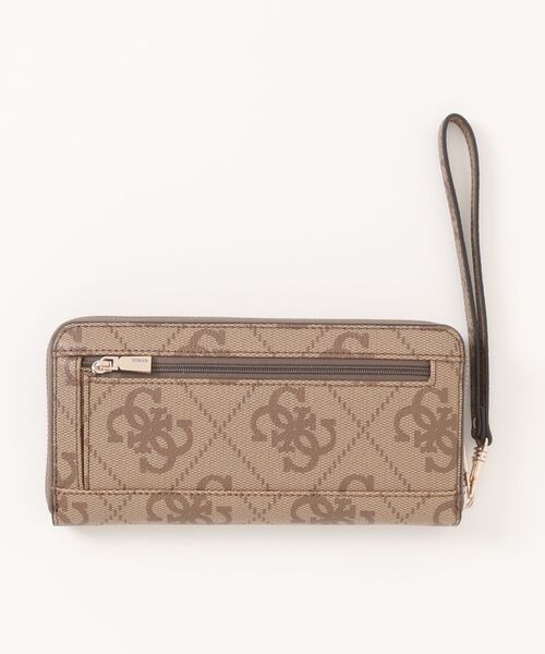Guess（ゲス）の「【GUESS】ゲス　LARGE ZIPAROUND　ラウンドファスナー長財布（財布・レディース・ピンク系1/ホワイト系1/ブラック系2/ベージュ系1/ブラック系1/ブラック系3/グレー系1/アイボリー系1/ホワイト系2・FREE）」の10枚目の写真