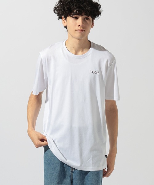 Rab(ラブ)の「【Rab(ラブ)】スタンス ピッチ Tシャツ(Tシャツ/カットソー・メンズ・ブラック/オフホワイト・LARGE)」の5枚目の写真