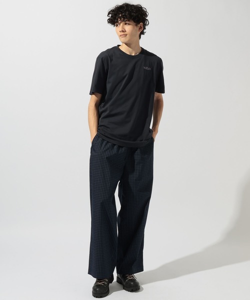 Rab(ラブ)の「【Rab(ラブ)】スタンス ピッチ Tシャツ(Tシャツ/カットソー・メンズ・ブラック/オフホワイト・LARGE)」の6枚目の写真