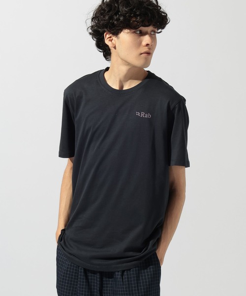 Rab(ラブ)の「【Rab(ラブ)】スタンス ピッチ Tシャツ(Tシャツ/カットソー・メンズ・ブラック/オフホワイト・LARGE)」の8枚目の写真