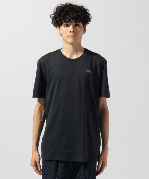 Rab(ラブ)の「【Rab(ラブ)】スタンス ピッチ Tシャツ(Tシャツ/カットソー・メンズ・ブラック/オフホワイト・LARGE)」の9枚目の写真