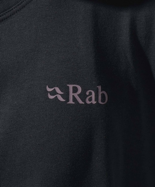 Rab(ラブ)の「【Rab(ラブ)】スタンス ピッチ Tシャツ(Tシャツ/カットソー・メンズ・ブラック/オフホワイト・LARGE)」の16枚目の写真