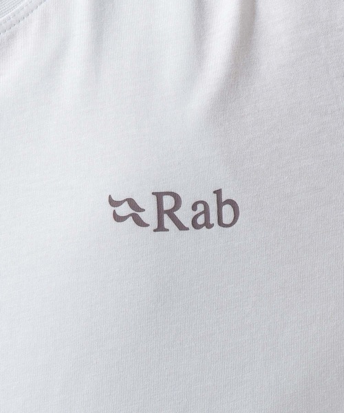 Rab(ラブ)の「【Rab(ラブ)】スタンス ピッチ Tシャツ(Tシャツ/カットソー・メンズ・ブラック/オフホワイト・LARGE)」の18枚目の写真