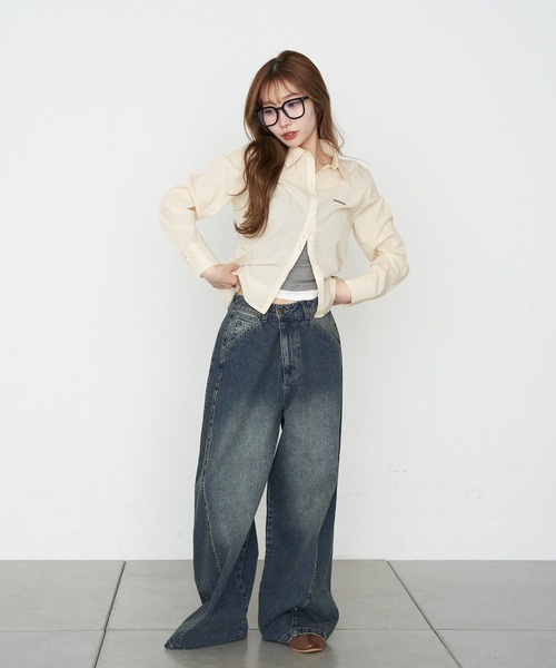 RAY CASSIN（レイカズン）の「フレームメガネ（メガネ・レディース・ブラック/ブラック系その他2・FREE）」の12枚目の写真