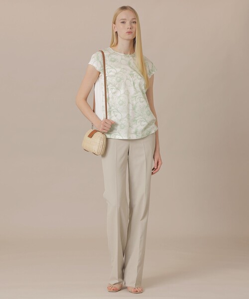 MACKINTOSH LONDON（マッキントッシュ ロンドン）の「【eclat5月号掲載】【婦人画報4月号掲載】ボタニカルウォールラタンミニショルダー（ショルダーバッグ・レディース・ブラック/ベージュ・FREE）」の5枚目の写真