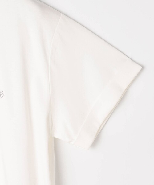 NICOLE white（ニコルホワイト）の「刺繍デザインＴシャツ（Tシャツ/カットソー・レディース・ブラック/レッド/オフホワイト・FREE）」の9枚目の写真