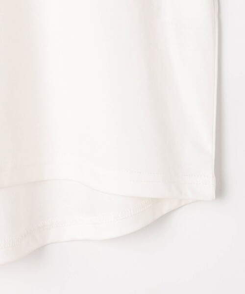 NICOLE white（ニコルホワイト）の「刺繍デザインＴシャツ（Tシャツ/カットソー・レディース・ブラック/レッド/オフホワイト・FREE）」の7枚目の写真