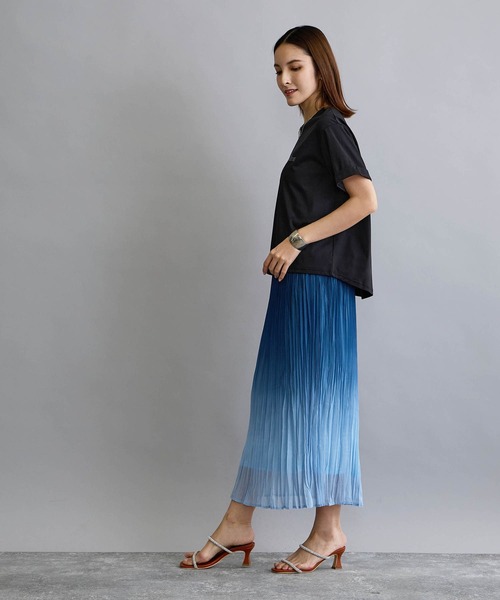 NICOLE white（ニコルホワイト）の「刺繍デザインＴシャツ（Tシャツ/カットソー・レディース・ブラック/レッド/オフホワイト・FREE）」の20枚目の写真