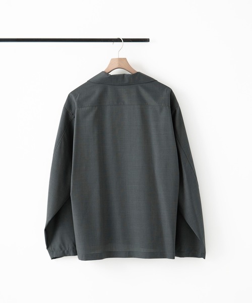 LOEFF（ロエフ）の「[LOEFF/ロエフ]LFU W TORO SKP（シャツ/ブラウス・レディース・ブラック/ダークグレー・1）」の7枚目の写真