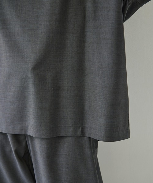 LOEFF（ロエフ）の「[LOEFF/ロエフ]LFU W TORO SKP（シャツ/ブラウス・レディース・ブラック/ダークグレー・1）」の11枚目の写真