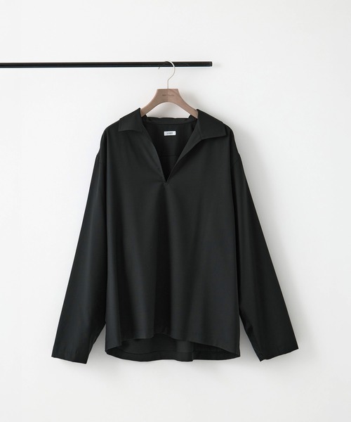 LOEFF（ロエフ）の「[LOEFF/ロエフ]LFU W TORO SKP（シャツ/ブラウス・レディース・ブラック/ダークグレー・1）」の14枚目の写真